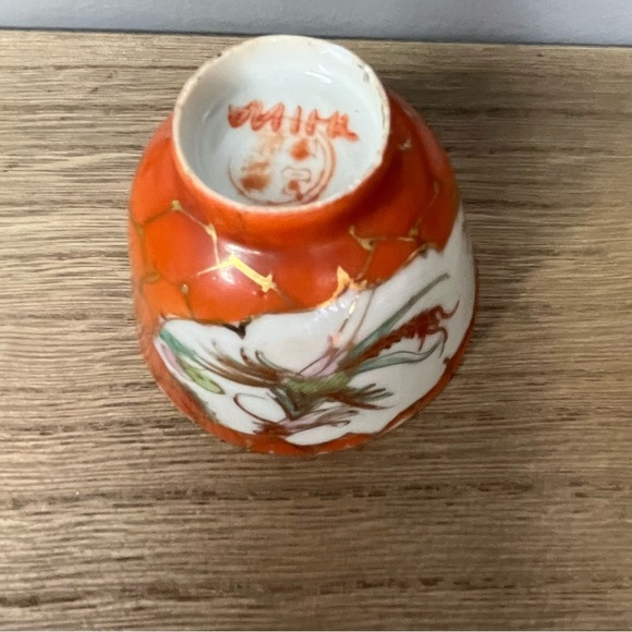 Vintage Chinese porcelain tea cup/bowl. - Picture 9 of 13